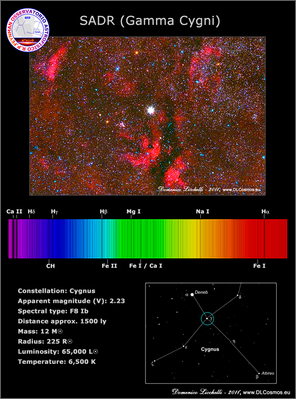 spettro gamma cygni