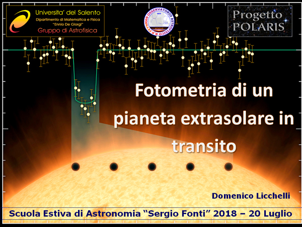 Scuola estiva di Astronomia "Sergio Fonti" 2018