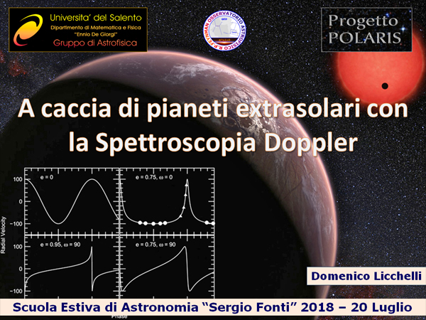 Scuola estiva di Astronomia "Sergio Fonti" 2018