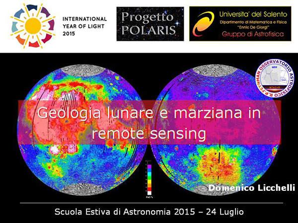 Progetto POLARIS - Geologia lunare
