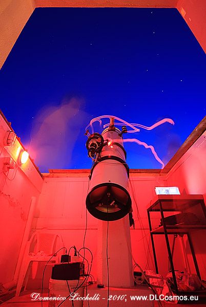 Telescopio in configurazione Newton utilizzato principalmente per ricerche fotometriche